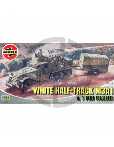 White halftrack M3A1