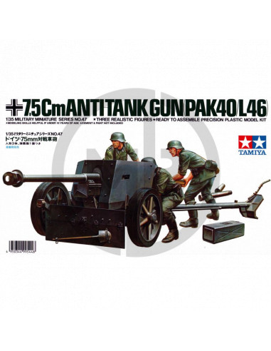 75mm anti-tank gun Pak40/L46