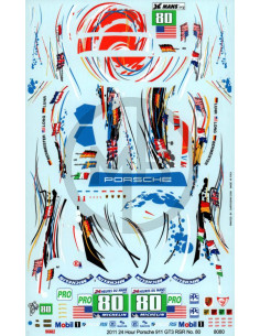 Porsche 911 GT3 RSR Flying Lizard Le Mans 2007