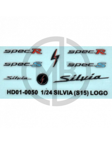 Silvia(S15) metal logo