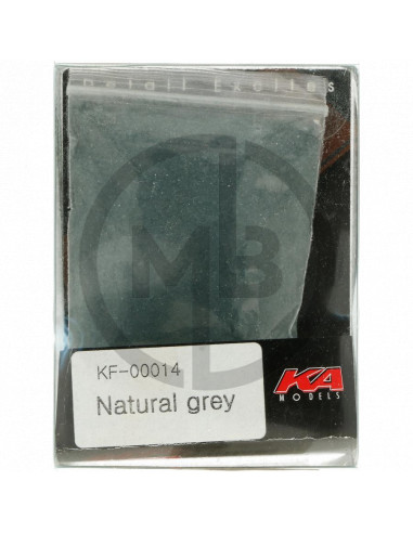 Natural grey flocking powder