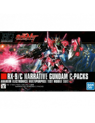 HGUC RX-9/C Narrative Gundam C-Packs 1/144