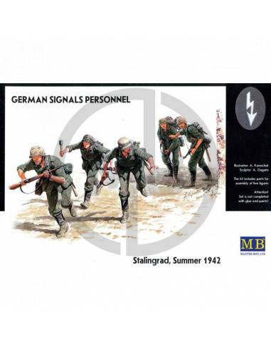 German signals personnel