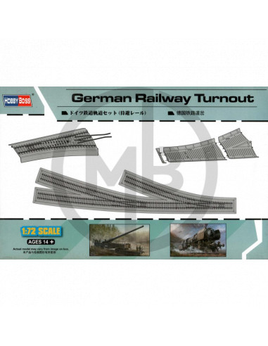 German railway turnout