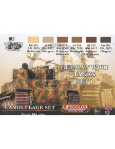 German WWII Tanks set 1