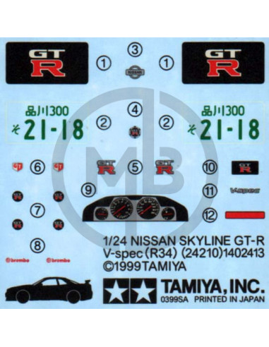 Nissan Skyline GT-R V Spec (R34)