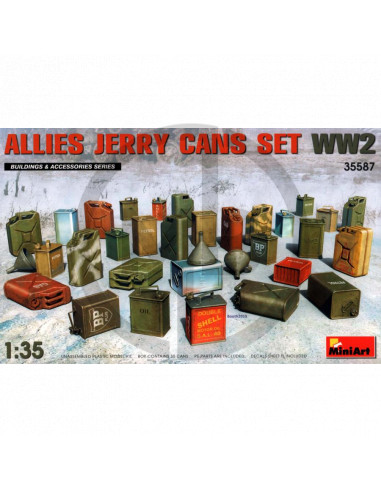 Allies jerry cans setWW2