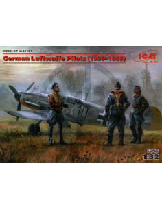 piloti Luftwaffe (1939-1945) (3 figure in piedi) (100% nuovi stampi)