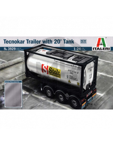 Tecnokar trailer with 20\' Tank