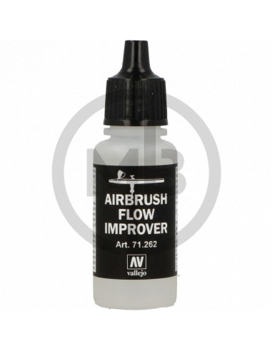 Airbrush flow improver