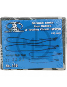 German tanks tow cables & towing clevis (WWII)