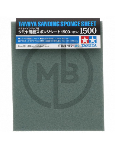 Sanding sponge sheet 1500
