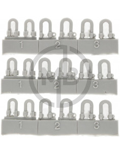 Towings hook German tanks