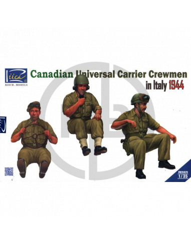 Canadian universal carrier crewman Italy 1944