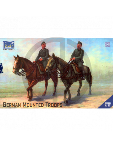 German mounted troops