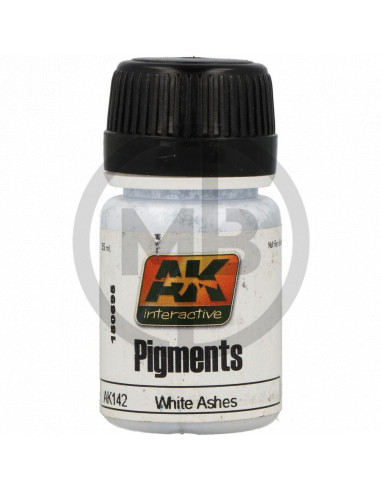 Pigmento white ashes
