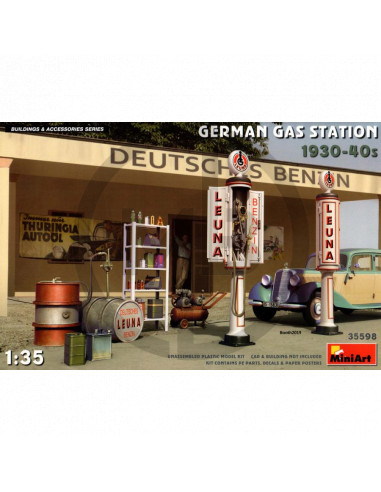 German gas station 1930/40s