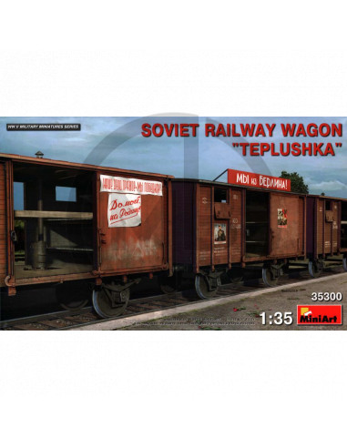 Soviet railway wagon Teplushka
