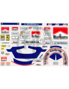 A. Prost decal pilota McLaren/Ferrari