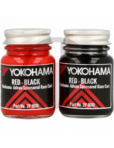 Yokohama Advan red/black