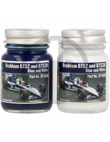 Brabham BT52/BT52B Blue and White