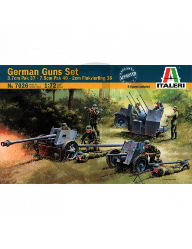German guns set