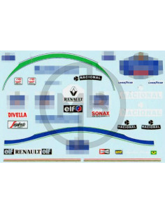 A. Senna decals Williams 1994