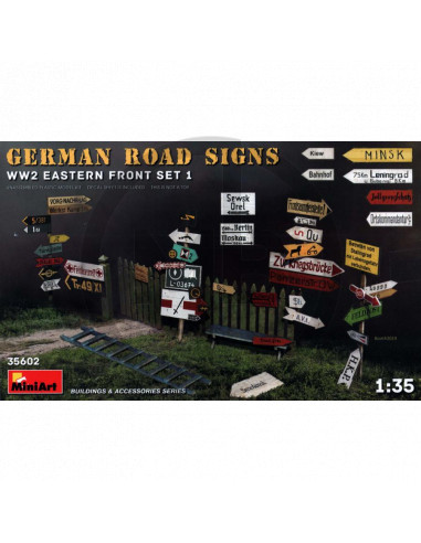 German Road Signs WW2 Eastern Front set 1