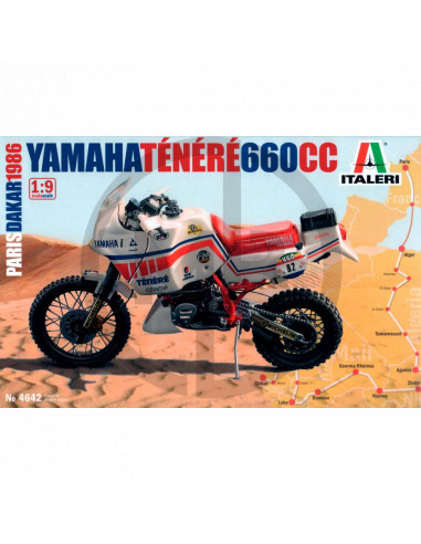 Yamaha Ténéré 660cc Paris Dakar 1986