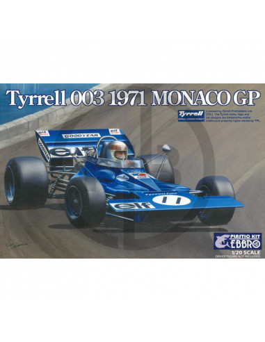 Tyrrell 003 F1 Gp. Monaco1971