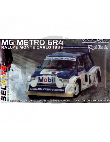 MG Metro 6R4 group B Rally Monte Carlo 1986
