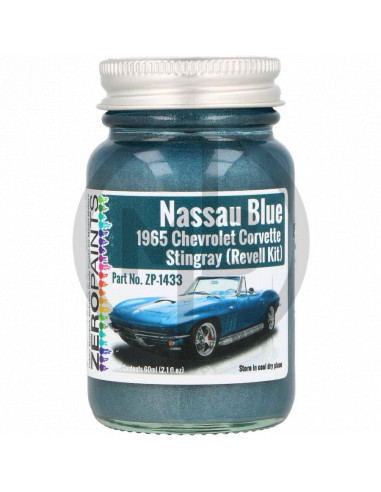 Nassau Blue Paint 1965 Chevrolet Corvette