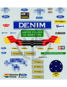 M. Schumacher decals Benetton 1993