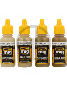 Color modulation Dunkelgelb