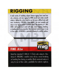 Rigging fine 0.03mm