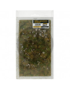 Tappeto terreno montuoso con sassi