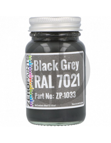 Black grey RAL 7021