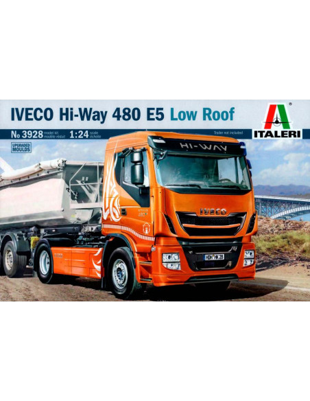 ITALERI – Iveco Hi-Way 480 E5 – Maquette De Camion – Modèle Réduit à Collectionner