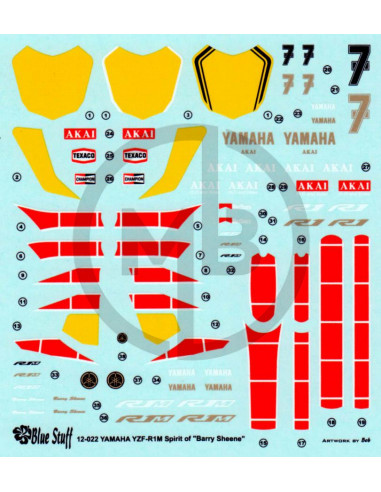 Yamaha YZF-R1M Barry Sheen