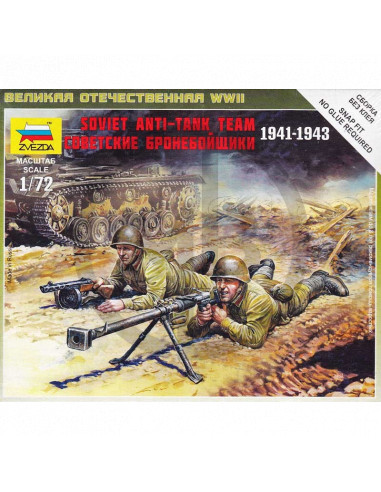 Soviet anti-tank team 1941-1943