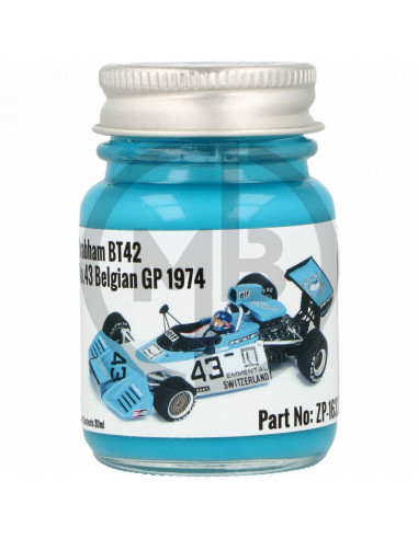Brabham BT42 Blue Turquoise