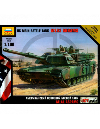 U.S. Main Battle Tank Abrams M1A1
