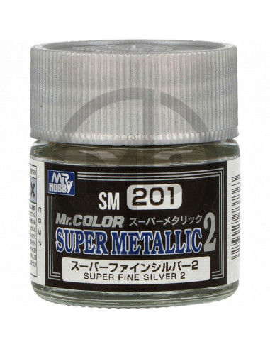 Mr. Color Super Metallic Super Film Silver 2