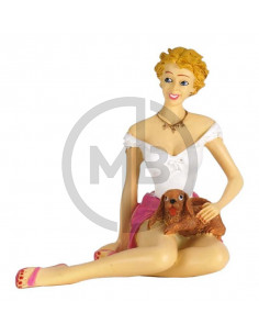 Zena bianco/capelli biondi