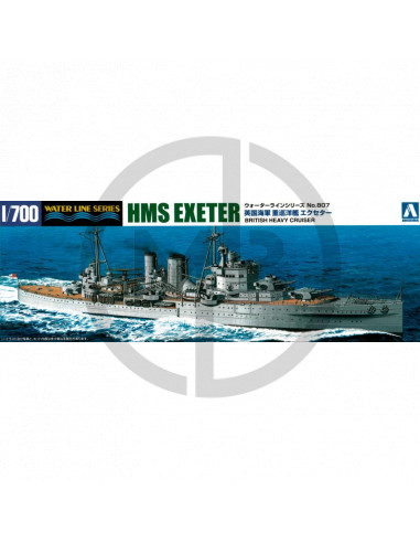 Royal Navy Heavy Cruiser HMS Exeter