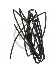 Tubo termoretraibile nero 1.50mm