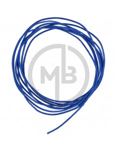 Cavo treccia tessuto blu 0.60mm