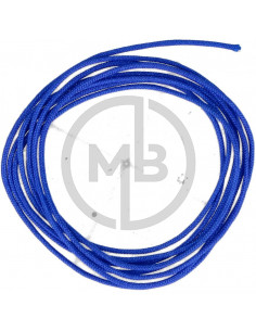 Cavo treccia tessuto blu 1.00mm