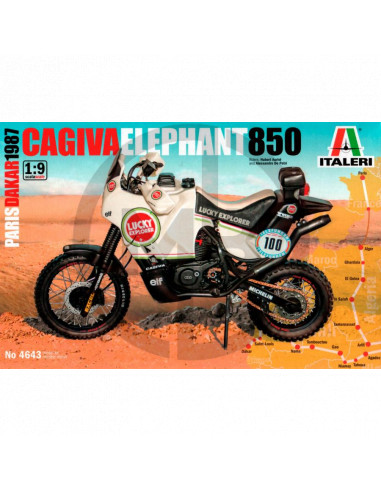 Cagiva Elefant 850 Paris-Dakar 1987