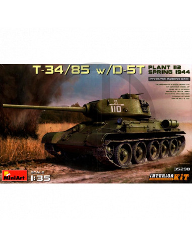 T-34/85 w/D-5T Plant 112 Spring 1944